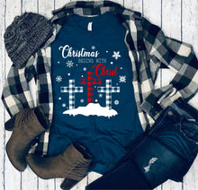 Load image into Gallery viewer, DTF0343 Christmas Begins with Christ