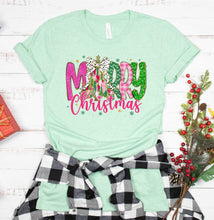 Load image into Gallery viewer, DTF0476 Merry Christmas Paint Swatch Tree