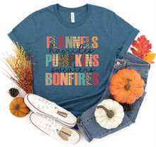 Load image into Gallery viewer, DTF0313- Flannels Pumpkins Bonfires
