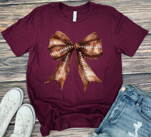 Load image into Gallery viewer, DTF0473 Football Bow