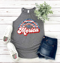 Load image into Gallery viewer, DTF0254- Merica Rainbow Retro