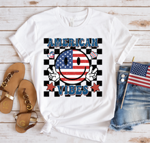 Load image into Gallery viewer, DTF0278- American Vibes Checkered