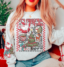 Load image into Gallery viewer, DTF0376 It's Christmas Time W/ Sleeve Option