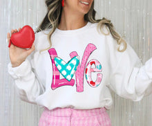 Load image into Gallery viewer, DTF0396 Love Pink Doodle