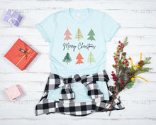 Load image into Gallery viewer, DTF0369 Merry Christmas Simplistic 6 Trees
