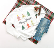Load image into Gallery viewer, DTF0369 Merry Christmas Simplistic 6 Trees
