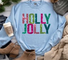 Load image into Gallery viewer, DTF0386 Holly Jolly Sequin