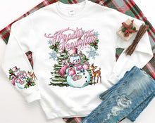 Load image into Gallery viewer, DTF0379 Frosty the Snowman W/ Sleeve Option