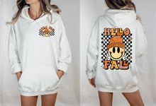 Load image into Gallery viewer, DTF0328 Hello Fall Retro Beanie Smile