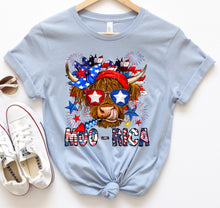 Load image into Gallery viewer, DTF0289- Moo-Rica Highland Cow