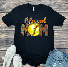 Load image into Gallery viewer, DTF0109 - Blessed Softball Mom Western