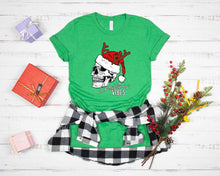 Load image into Gallery viewer, DTF0191 - Christmas Vibes Skull