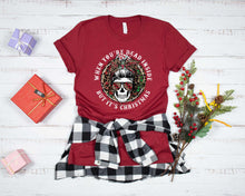 Load image into Gallery viewer, DTF0192 - Dead Inside But It's Christmas Skull