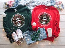 Load image into Gallery viewer, DTF0192 - Dead Inside But It's Christmas Skull