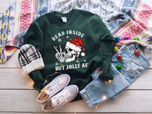 Load image into Gallery viewer, DTF0198 - Dead Inside but Jolly AF
