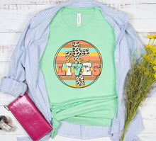 Load image into Gallery viewer, DTF0079- He Lives Leopard Cross Circle