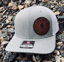 Load image into Gallery viewer, LHP0110 Sasquatch Research Team Leatherette Hat Patch 2.5x2.5