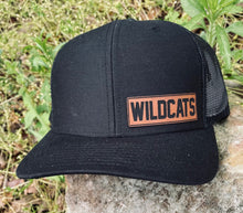 Load image into Gallery viewer, LHP0034 Mascot Thin Leatherette Engraved Hat Patch 2.75”x1”