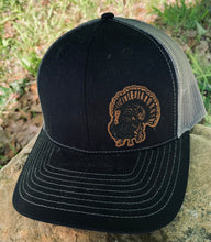 Load image into Gallery viewer, LHP0036 Turkey Cut Out Leather Engraved Hat Patch- 2x2.25