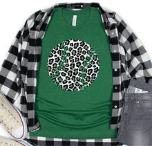 Load image into Gallery viewer, DTF0086- Leopard Distressed Baseball