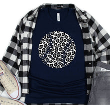 Load image into Gallery viewer, DTF0086- Leopard Distressed Baseball