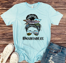 Load image into Gallery viewer, DTF0108 - Mountain Life Messy Bun