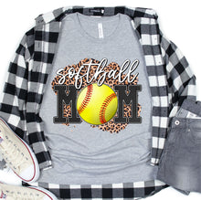 Load image into Gallery viewer, DTF0106 - Softball Mom Leopard