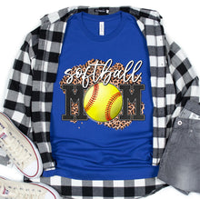 Load image into Gallery viewer, DTF0106 - Softball Mom Leopard