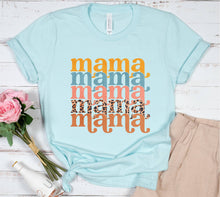 Load image into Gallery viewer, DTF0088- Stacked Leopard Mama
