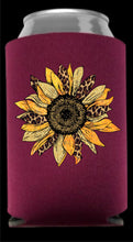 Load image into Gallery viewer, DTF0008 - Leopard and Gold Sunflower