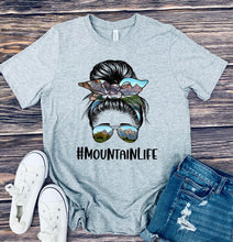 Load image into Gallery viewer, DTF0108 - Mountain Life Messy Bun