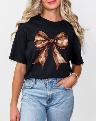 DTF0473 Football Bow