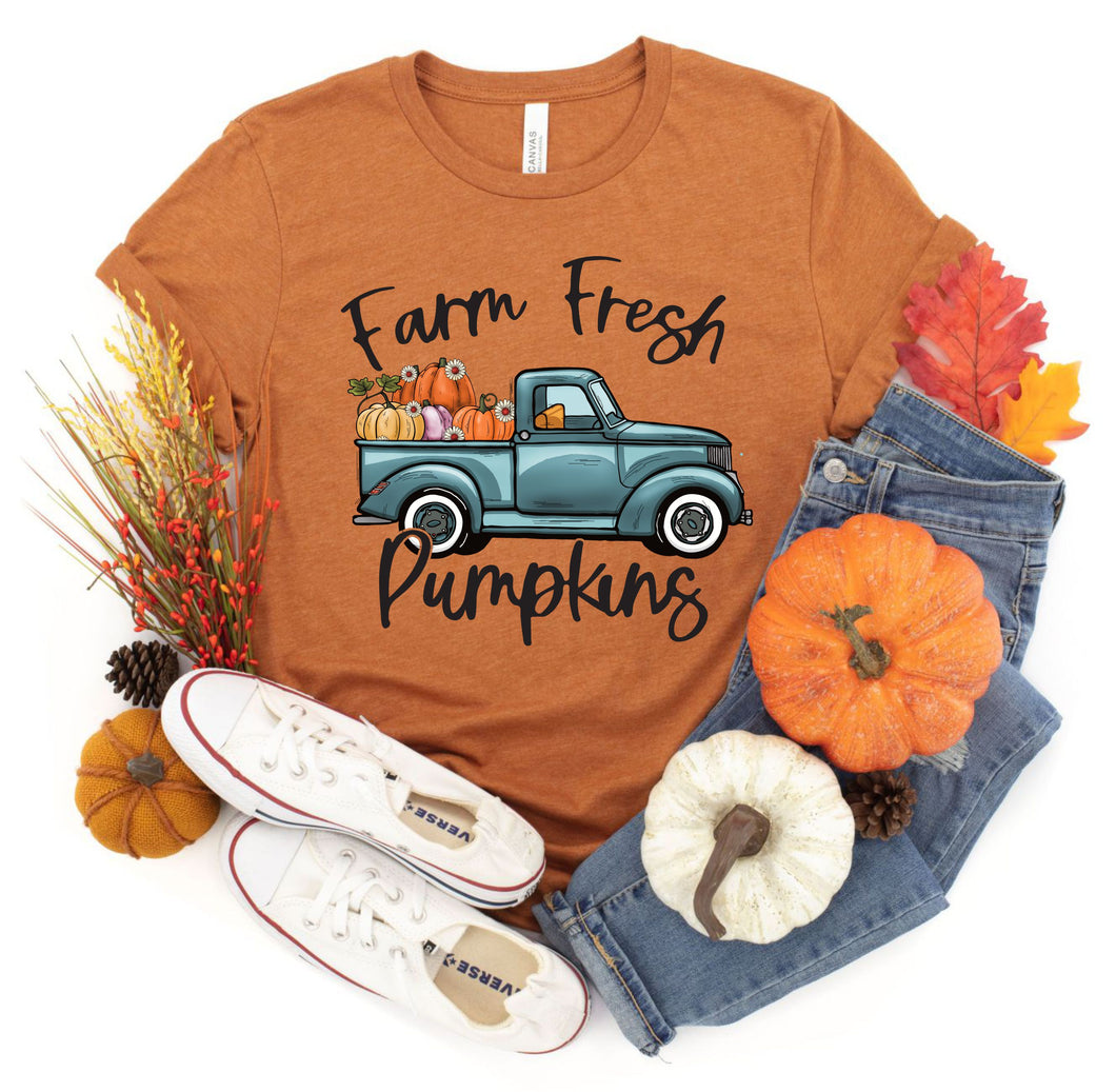 DTF0351 Farm Fresh Pumpkins Truck
