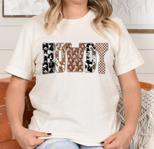 Load image into Gallery viewer, DTF0532 Howdy Cactus Cow Print