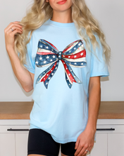 Load image into Gallery viewer, DTF0443 Vintage Patriotic Bow