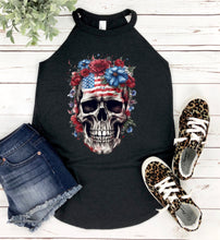 Load image into Gallery viewer, DTF0274-Patriotic Skull