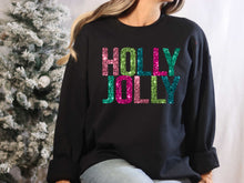 Load image into Gallery viewer, DTF0386 Holly Jolly Sequin
