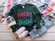 Load image into Gallery viewer, DTF0389 Merry and Bright Sequin