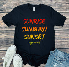 Load image into Gallery viewer, DTF0341 Sunrise Sunburn Sunset Repeat