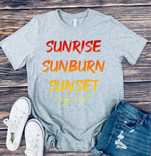 Load image into Gallery viewer, DTF0341 Sunrise Sunburn Sunset Repeat