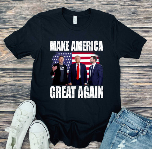 DTF0490 Make America Great Again Trump Vance Musk