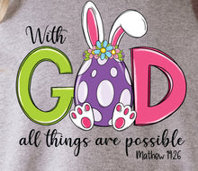 Load image into Gallery viewer, DTF0504 With God all things are possible