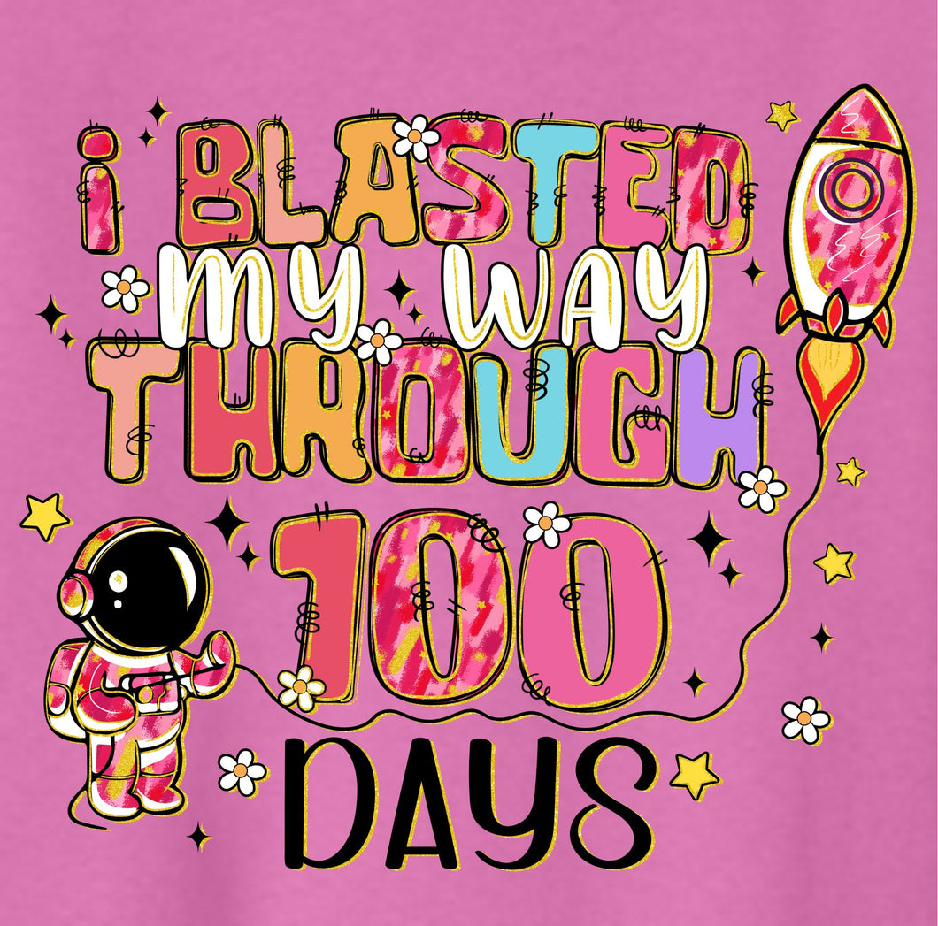 DTF0496 Blasted Through 100 Days