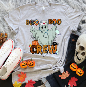 DTF0346 Boo Boo Crew Halloween Nurse