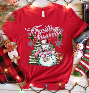 DTF0379 Frosty the Snowman W/ Sleeve Option