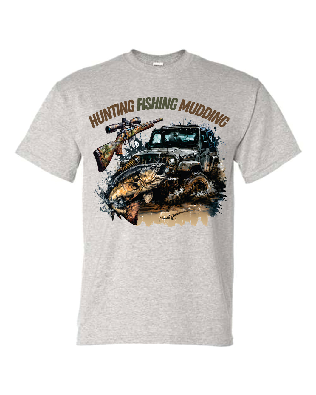 DTF0424 Hunting Fishing Mudding