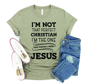 010 Perfect Christian The one that Needs Jesus