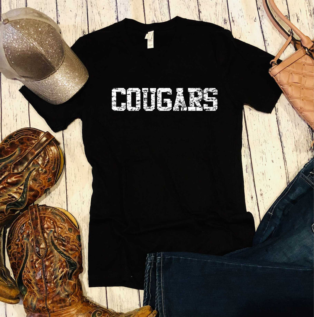 233 COUGARS distressed