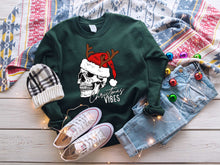 Load image into Gallery viewer, DTF0191 - Christmas Vibes Skull