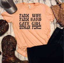 Load image into Gallery viewer, 831 Farm Wife Farm Hand Gate Girl